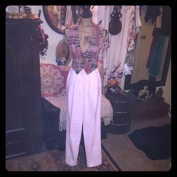 Vintage Pants - Vintage 70s High Waisted Just Cristina Pants